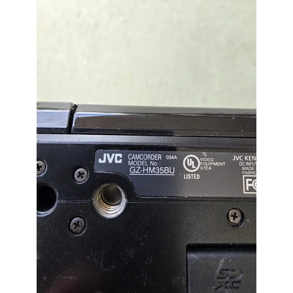 JVC Everio GZ-HM35BU Full HD Camcorder 40x Optical Zoom Konica Minolta HD‎ Z2